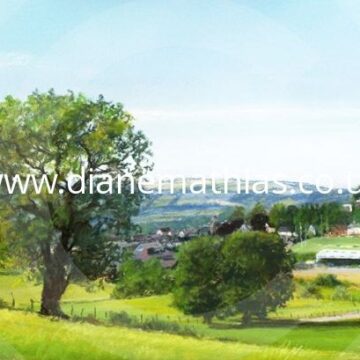 Lampeter from Long Wood